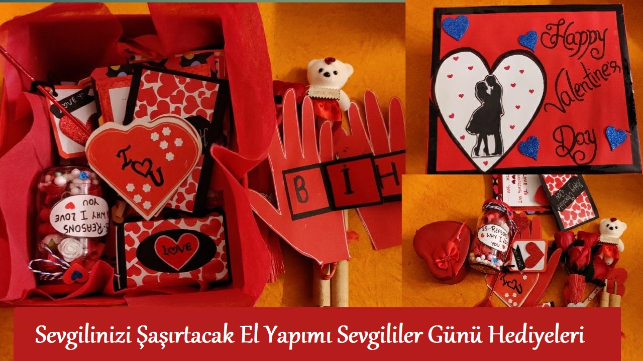Sevgilinizi Şaşırtacak El Yapımı Sevgililer Günü Hediyeleri
